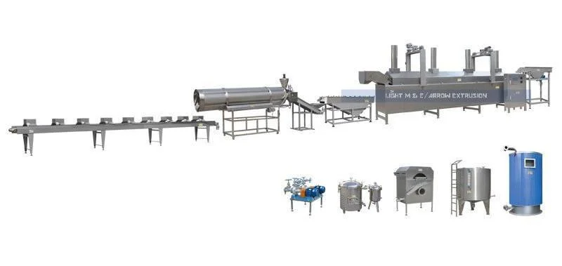 Continuous Big Fryer Machine Peanut Groundnut Frying Machine Cashew Nut Frying machine