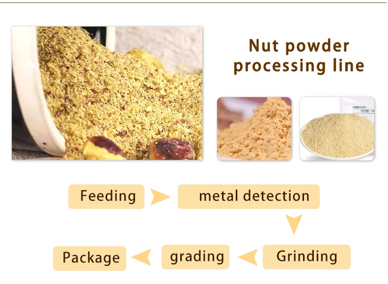 TCA High Quality Popular Roasted Salted Macadamia Nuts Opening Machine Pistachio Processing and Packaging Line (200 kg/h)