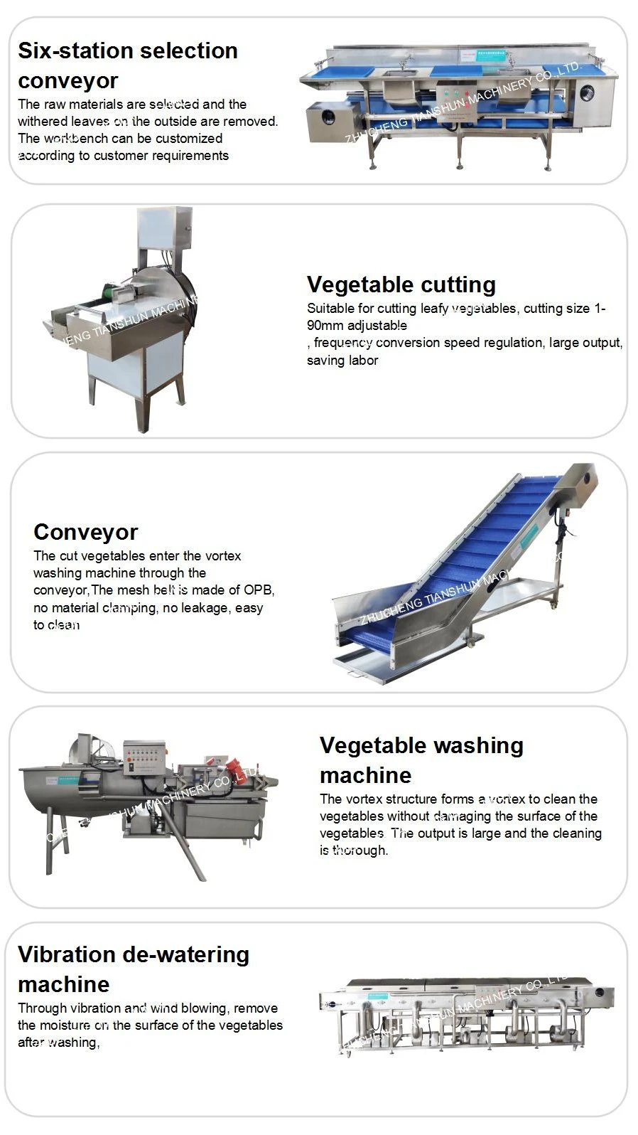 Automatic Frozen Multi Fruit and Vegetable Salad Washing Cutting Slicer Drying Processing Making Machine Air Cleaning Sorting Production Line