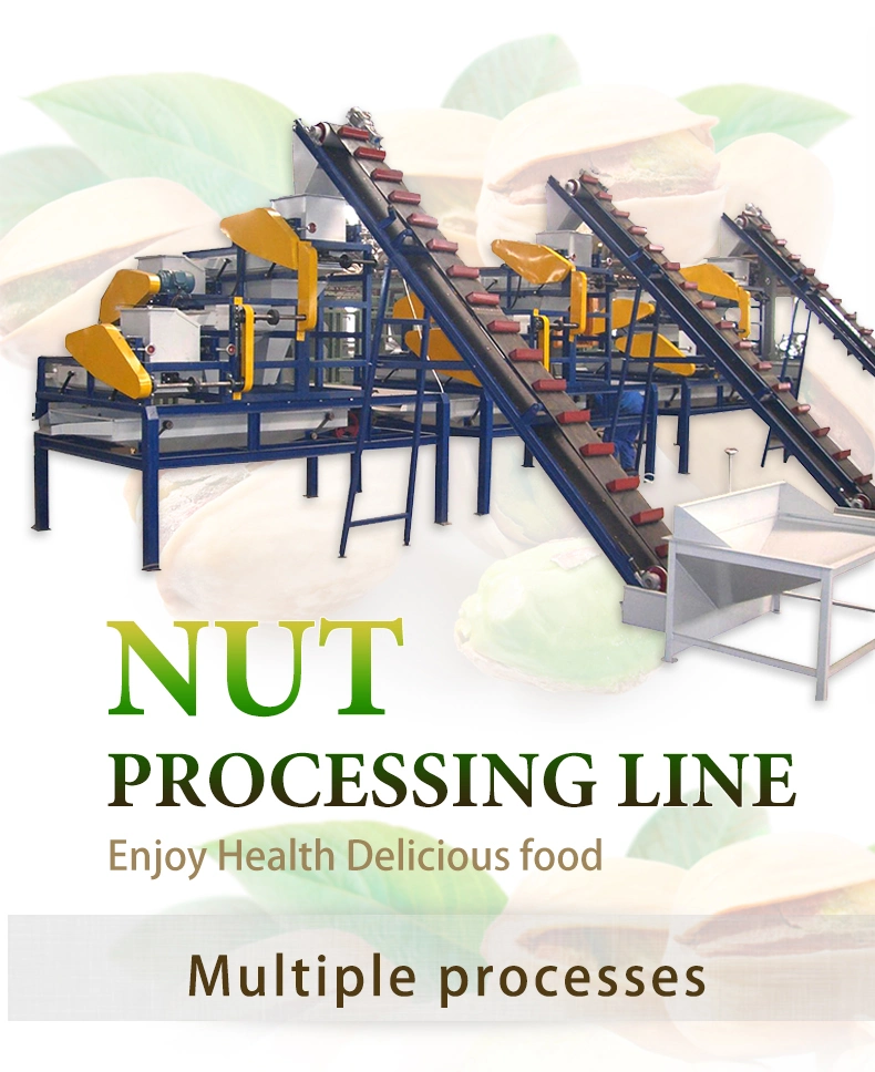 TCA High Quality 150kg/H 400kg/H Macadamia Nuts Shelling Machine Pistachio Processing and Packaging Line