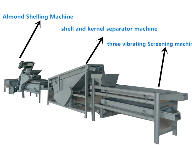 Industrial Cashew Ginkgo Cedar Nuts Shelling Machine